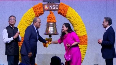 Business News | India Today Group Rings Ceremonial Bell at NSE to Celebrate 50 Years