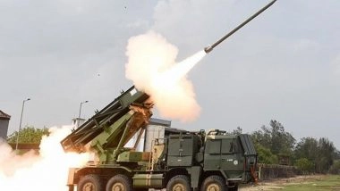 India News | Indian Army Moves Proposal for Acquiring 120 Km Long-range Guided Pinaka Rockets