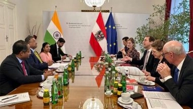 India News | 8th FOC: India, Austria Discuss Full Spectrum of Bilateral Relations; Next Meeting to Be in Delhi