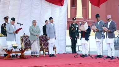 World News | Nepal PM Karki Expands Cabinet to 14, Inducting Four New Ministers Ahead of March 5 Elections