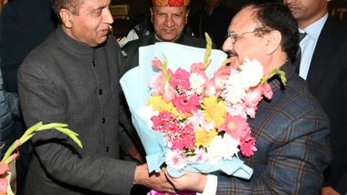 India News | Shimla: JP Nadda to Lay Foundation Stone of New HP BJP Headquarters; Grand Preparations Underway