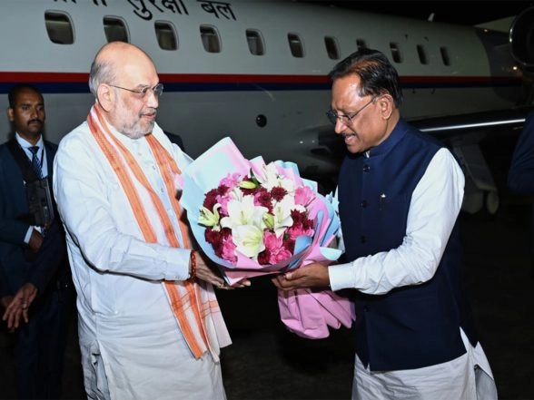 India News | Chhattisgarh CM Sai Welcomes Amit Shah, Hails Bastar Olympics as 'symbol of Region's Transformation