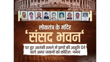 India News | Uttarakhand CM Dhami Pays Tribute to Martyrs of 2001 Parliament Terror Attack