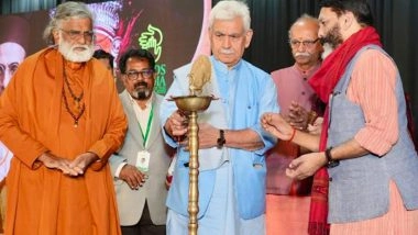 India News | J-K LG Manoj Sinha Honours Global Changemakers at Veer Savarkar International Impact Awards 2025