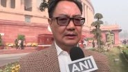 India News | Nation Salutes Brave Defenders of 'temple of Democracy' on 2001 Parliament Attack Anniversary: Kiren Rijiju