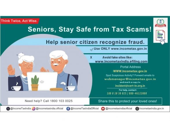 Business News | Income Tax Department Cautions Taxpayers Against Rise in Fake Emails, SMS Scams