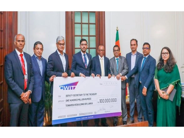 World News | CWIT Contributes LKR 100 Million Towards Rebuilding Sri Lanka After Cyclone Ditwah