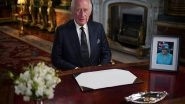 World News | King Charles Marks Cancer Recovery Milestone in Televised Message