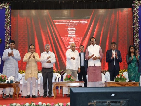 India News | Gujarat CM Bhupendra Patel Inaugurates Development Works Worth Rs 249 Crore in Surat