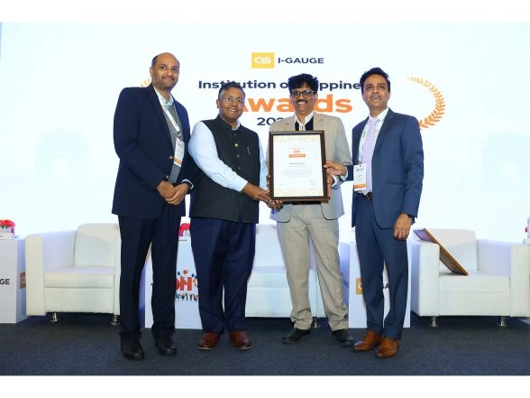 Business News | SRM University-AP Recognised as QS I-GAUGE Institution of Happiness 2025-26