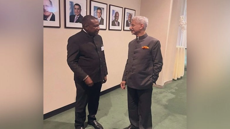 World News | Jaishankar Wishes St Lucia's Counterpart on National Day