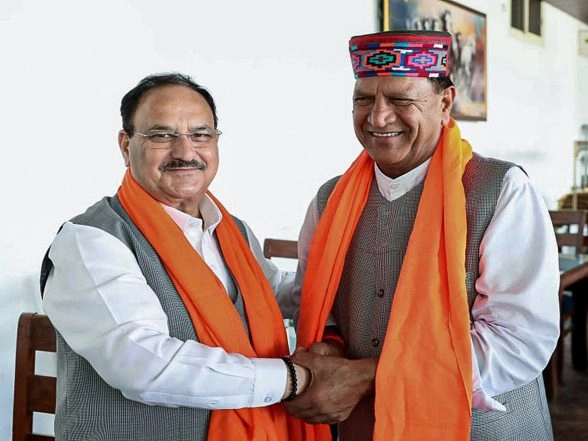 India News | Rajiv Bindal Calls for Ouster of Himachal Pradesh Govt, Urges BJP Cadre to Gear Up for 2027 Polls