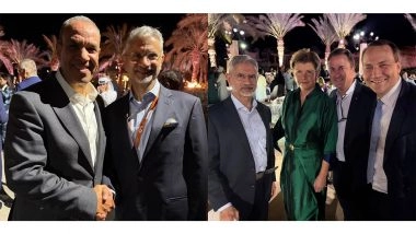 World News | Jaishankar Meets Egypt, European Foreign Ministers on Sidelines of Sir Bani Yas Forum in UAE