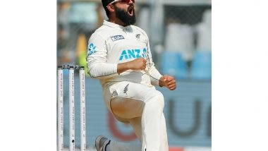 Sports News | New Zealand Name Ajaz Patel as Tickner's Replacement for Final Test Against West Indies