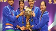 Sports News | Team India Makes History, Beats Top-seeded Hong Kong Side to Capture Maiden Squash World Cup Title