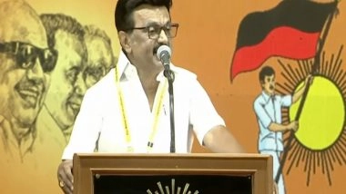 India News | MK Stalin Urges DMK Youth to Lead 'Dravidian Model 2.0', Takes Aim at BJP Ahead of 2026 Polls