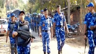 India News | Police Flag Marches in Malkangiri as MP Balabhadra Majhi, Community Leaders Appeal for Peace After Violence