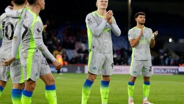 Sports News | Haaland Double Powers Manchester City to 3-0 Win over Crystal Palace