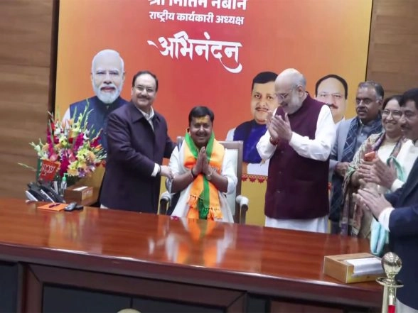 India News | Nitin Nabin Takes Charge as BJP National Working President