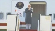 World News | PM Modi Arrives in Amman on First Leg of Three-nation Tour