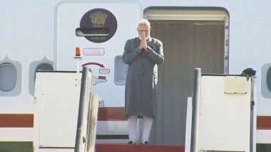 World News | PM Modi Arrives in Amman on First Leg of Three-nation Tour