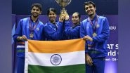 Sports News | VP Radhakrishnan Congratulates Indian Squash Team on Historic World Cup Win