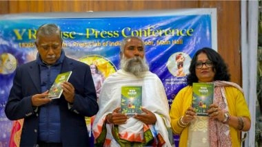 Business News | Universal Peace Centre Announces Grand Launch of Six Transformative Books by Swamiji Sunyogi Umasankar Ji