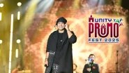 Business News | Unity Fest Concludes on a High Note with Jubin Nautiyal Concert and Launch of 'Unity' Logo