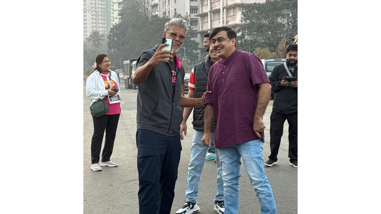 Sports News | Vivekanand Education Society Hosts Pinkathon Promotional Event, Highlights Grandmother's 10K Run Initiative