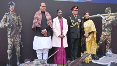 India News | President Droupadi Murmu Attends Vijay Diwas 'At Home' Marking India's Victory in 1971 War