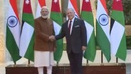 World News | PM Modi Meets King Abdullah II in Jordan, Discusses Counter-terrorism, Regional Peace