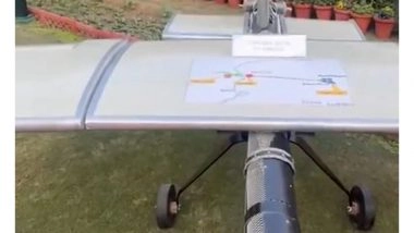 India News | Indian Army Displays a Pakistani Drone of Turkish Origin Captured in Operation Sindoor