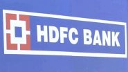 Business News | HDFC Bank Gets RBI Nod to Raise Holding in IndusInd Bank Up to 9.5%