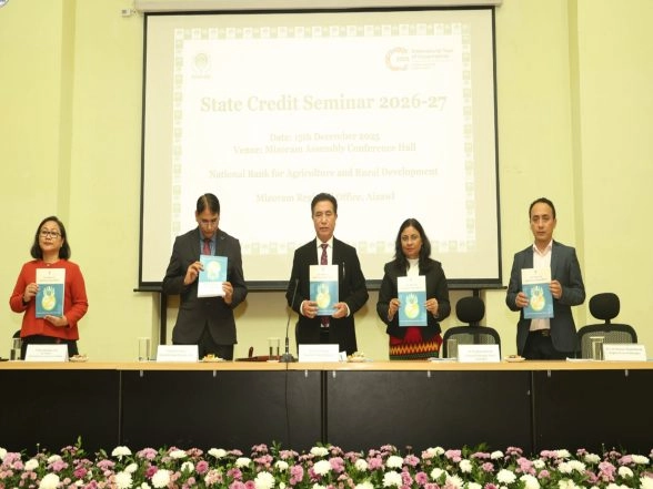 India News | Mizoram CM Attends State Credit Seminar 2026-27, Outlays Rs. 4,349.71 Crores for Priority Sectors