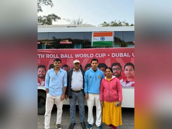 Business News | Income Tax Assistant Harshal Somnath Ghuge Named as India Fields Strong Contingent at 7th Rollball World Cup in Dubai