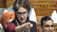 India News | Priyanka Gandhi to Oppose Viksit Bharat G RAM G Bill to Rename MNEREGA at 12 Noon in LS