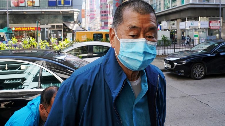World News | Human Rights Group Denounces 'politically Motivated' Conviction of Hong Kong Media Tycoon Jimmy Lai