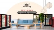 Business News | Alt.f Launches One of the Largest Coworking Spaces in Hyderabad, Crosses 2L Sqft Footprint