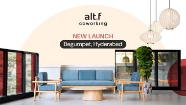 Business News | Alt.f Launches One of the Largest Coworking Spaces in Hyderabad, Crosses 2L Sqft Footprint