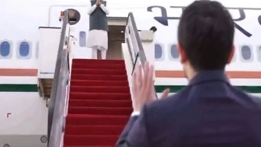 World News | PM Modi Departs Jordan for Ethiopia as Crown Prince Al Hussein Bids Farewell After Landmark Visit