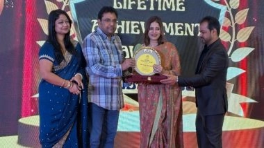 Business News | Kavita Kerawalla Honoured with Lifetime Achievement Award at MIMAMSA 2025