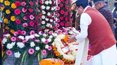 India News | CM Dhami Pays Tribute to Martyrs on Vijay Diwas, Honours 1971 War Veterans in Dehradun