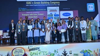 India News | Gujarat School Wins 'Green School Award 2025' for Innovative Eco-friendly Practices