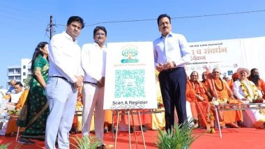 Business News | BigCloudy Launches Digital Tree Plantation App with Maharashtra Minister Girish Mahajan