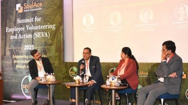 Business News | SoulAce Hosts 2nd Edition of the Summit for Employee Volunteering and Action (SEVA), a Flagship Platform for CSR, HR & ESG Leaders