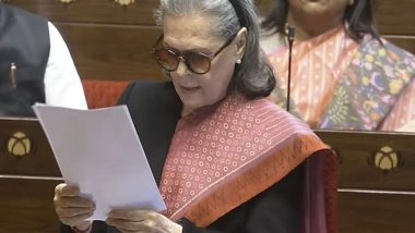 India News | Winter Session: Sonia Gandhi Flags Vacancies, Low Pay for ASHA, Anganwadi Workers