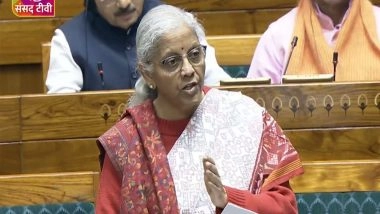 Business News | Insurance Amendment Bill Seeks to Accelerate Growth of Sector, Improve Regulatory Oversight: Nirmala Sitharaman