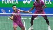 Sports News | Satwik-Chirag India's Lone Representative at BWF World Tour Finals