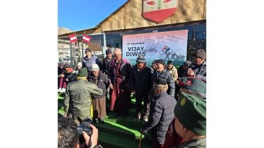 India News | Fire and Fury Corps Commemorates Vijay Diwas at Leh War Memorial