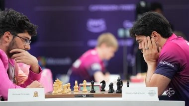 Sports News | GCL: Fyers American Gambits Beat Triveni Continental Kings in Last-gasp Thriller, Ganges Grandmasters Continue Winning